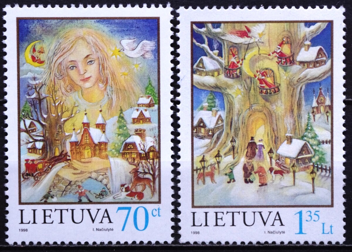 Lietuva, pilna serija MiNr 680-681 MNH** V