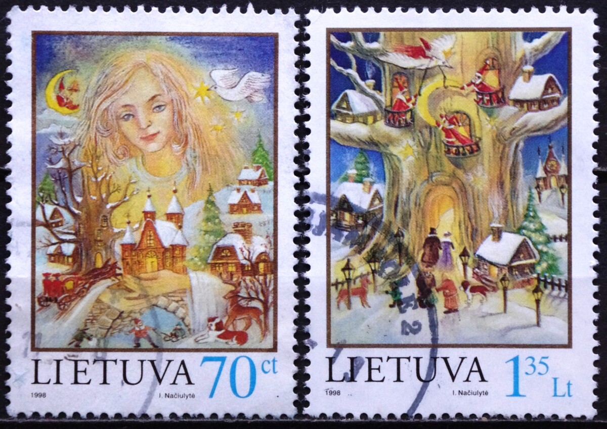 Lietuva, pilna serija MiNr 680-681 Used(O) V