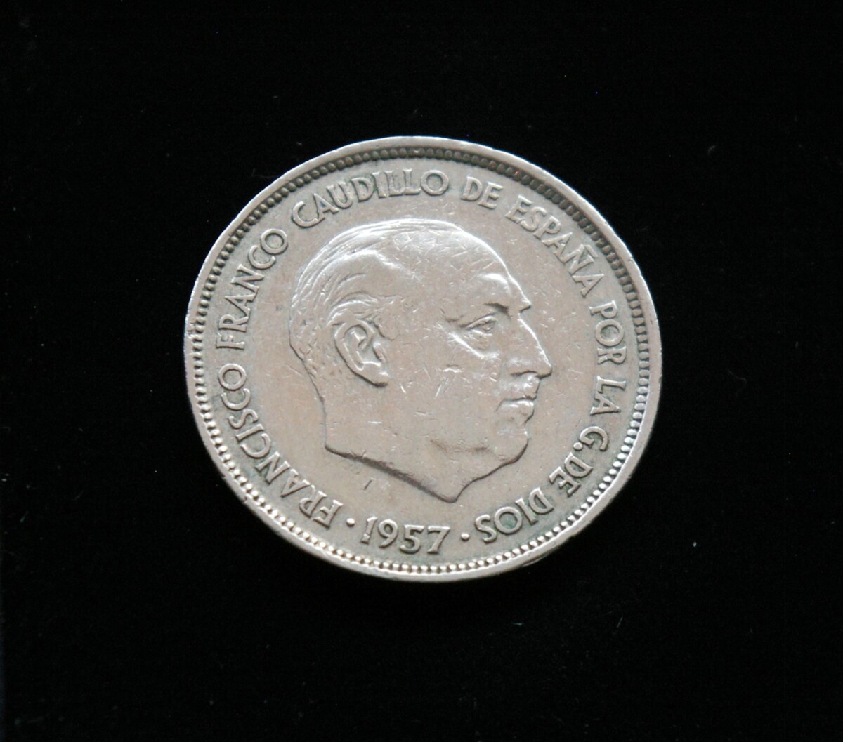 Ispanija, 25 pesetos 1957m *64