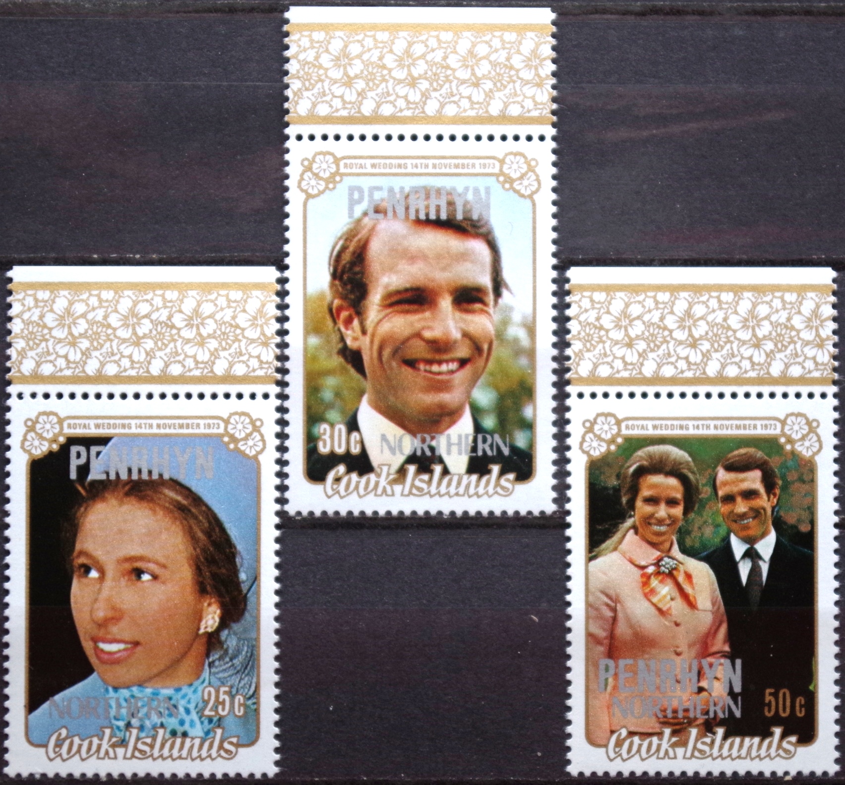 Penrino atolas, pilna serija, MiNr 41-43 MNH**