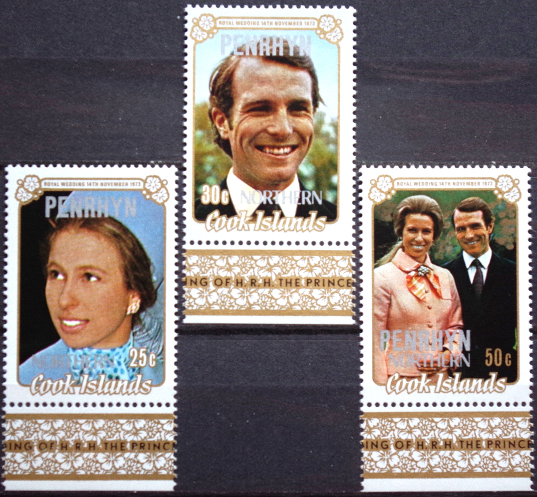 Penrino atolas, pilna serija, MiNr 41-43 MNH**