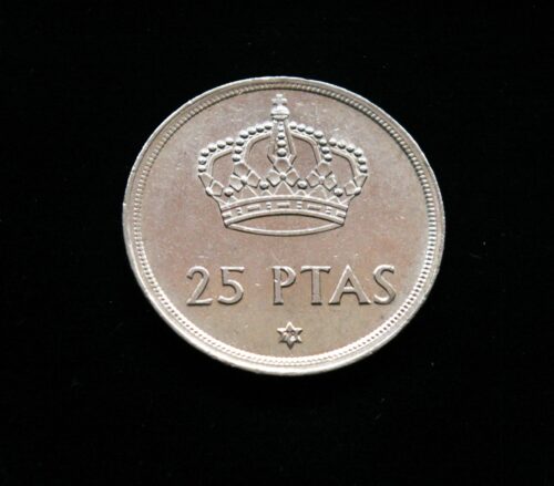 Ispanija, 25 pesetos 1975m *78