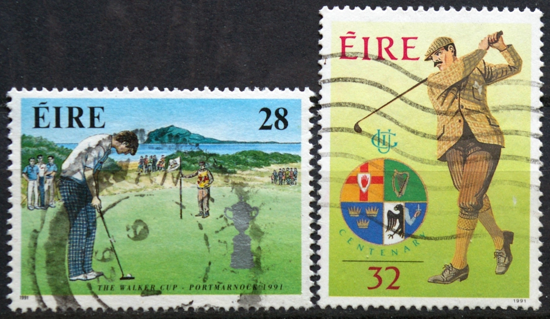 Airija, pilna serija, MiNr 769-770 Used (O)