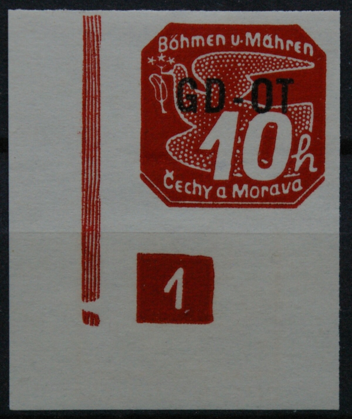 Vokietijos Reichas, Čekijos okupacija, MiNr 51 MLH*