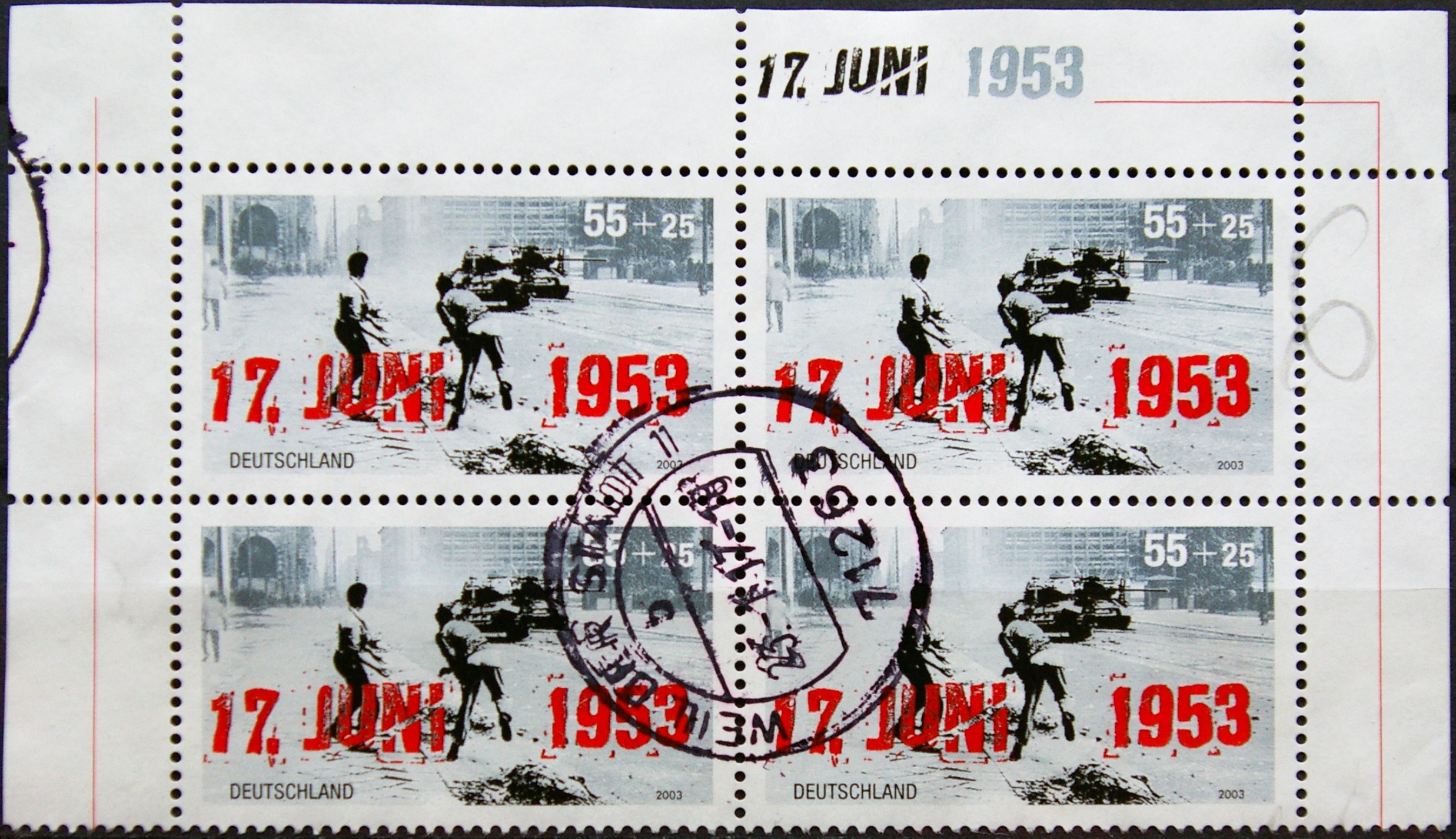 Vokietija, kvartblokis MiNr 2342 Used(O)