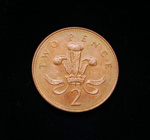 Didžioji Britanija, 2 pensai 2004m