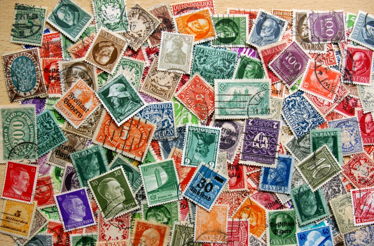 500+ Vokietijos pašto ženklų Used(O)