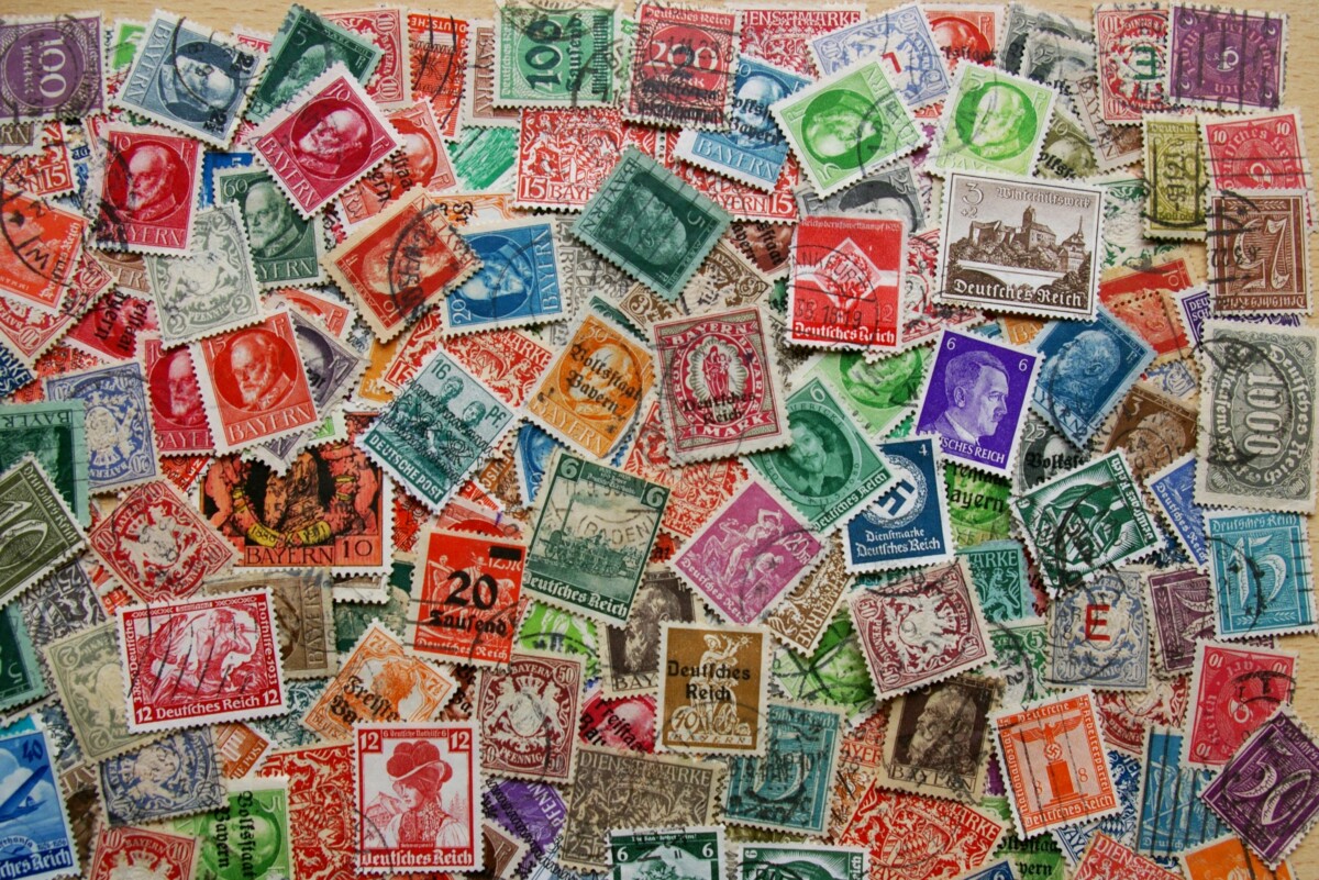 500+ Vokietijos pašto ženklų Used(O)