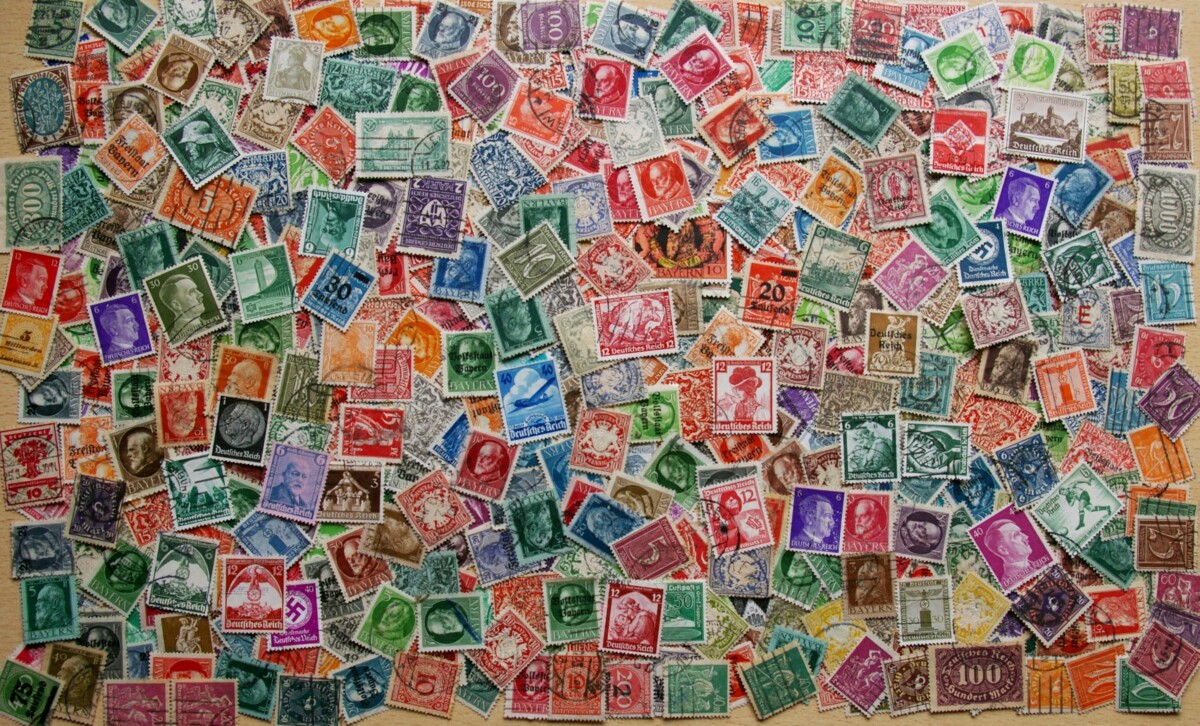 500+ Vokietijos pašto ženklų Used(O)