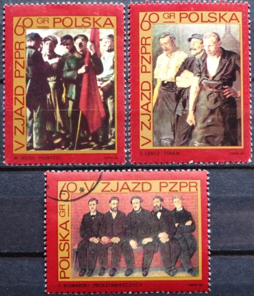 Lenkija, pilna serija ScNr 1625-1627 MNH**/Used(O)
