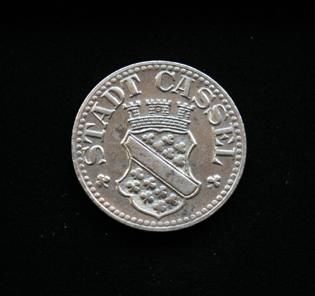 Cassel'io kriegsgeldai, 1919m, 10 pfenigų