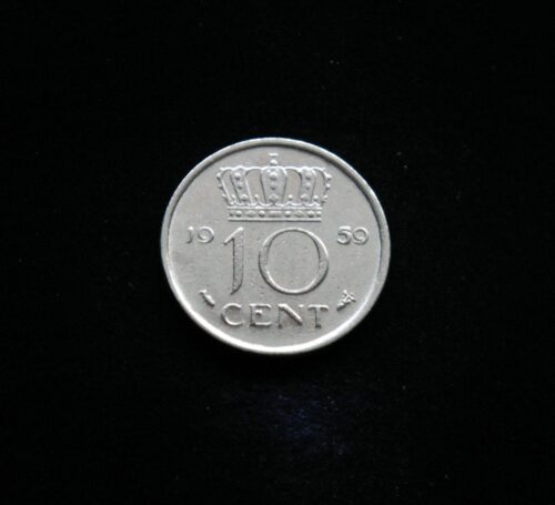 Nyderlandai, 10 centų 1959m