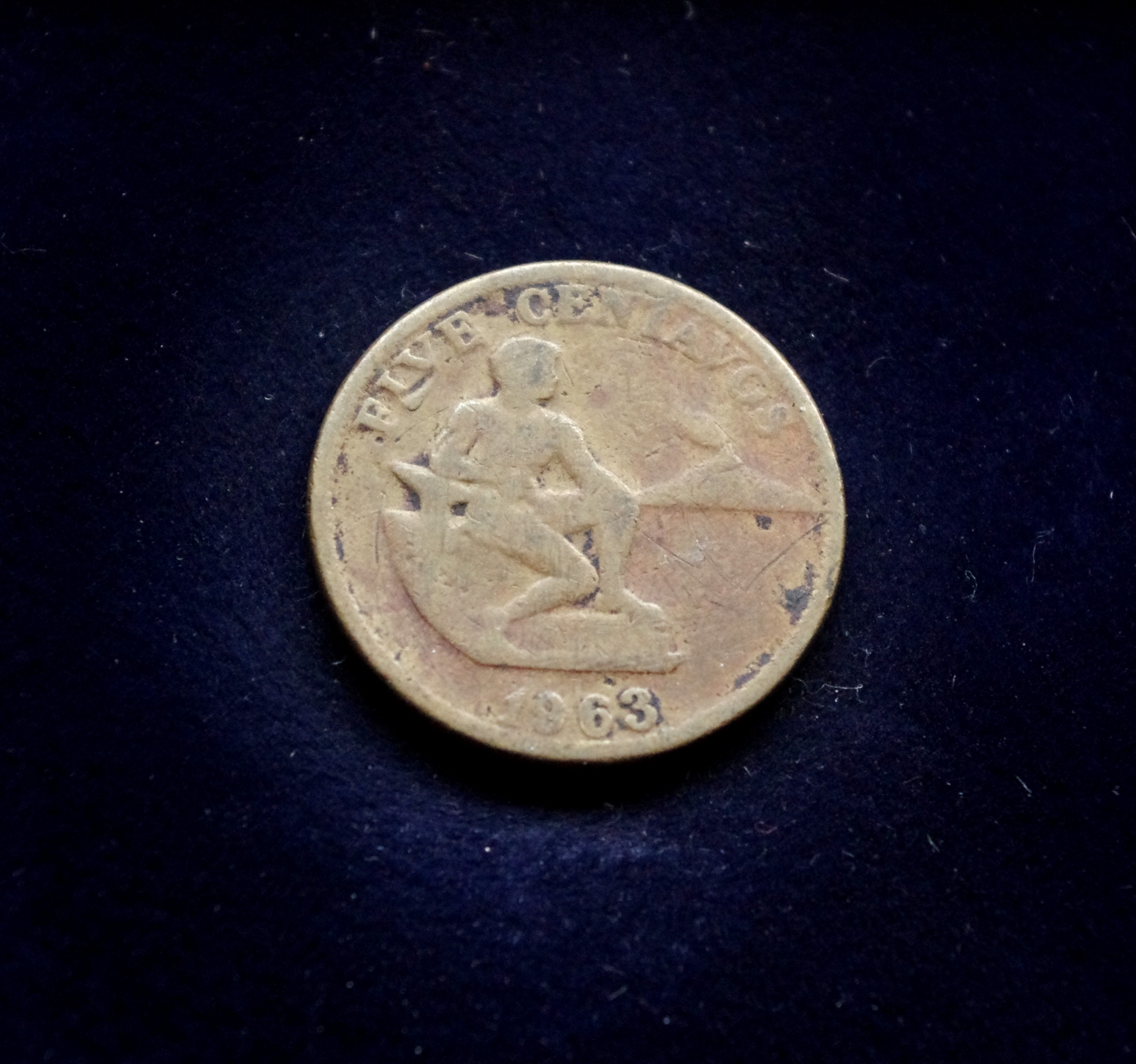 Filipinai, 5 sentavai 1963m