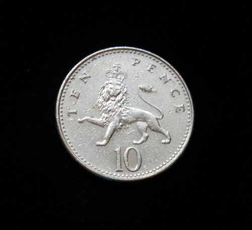 Didžioji Britanija, 10 pensų 1992m