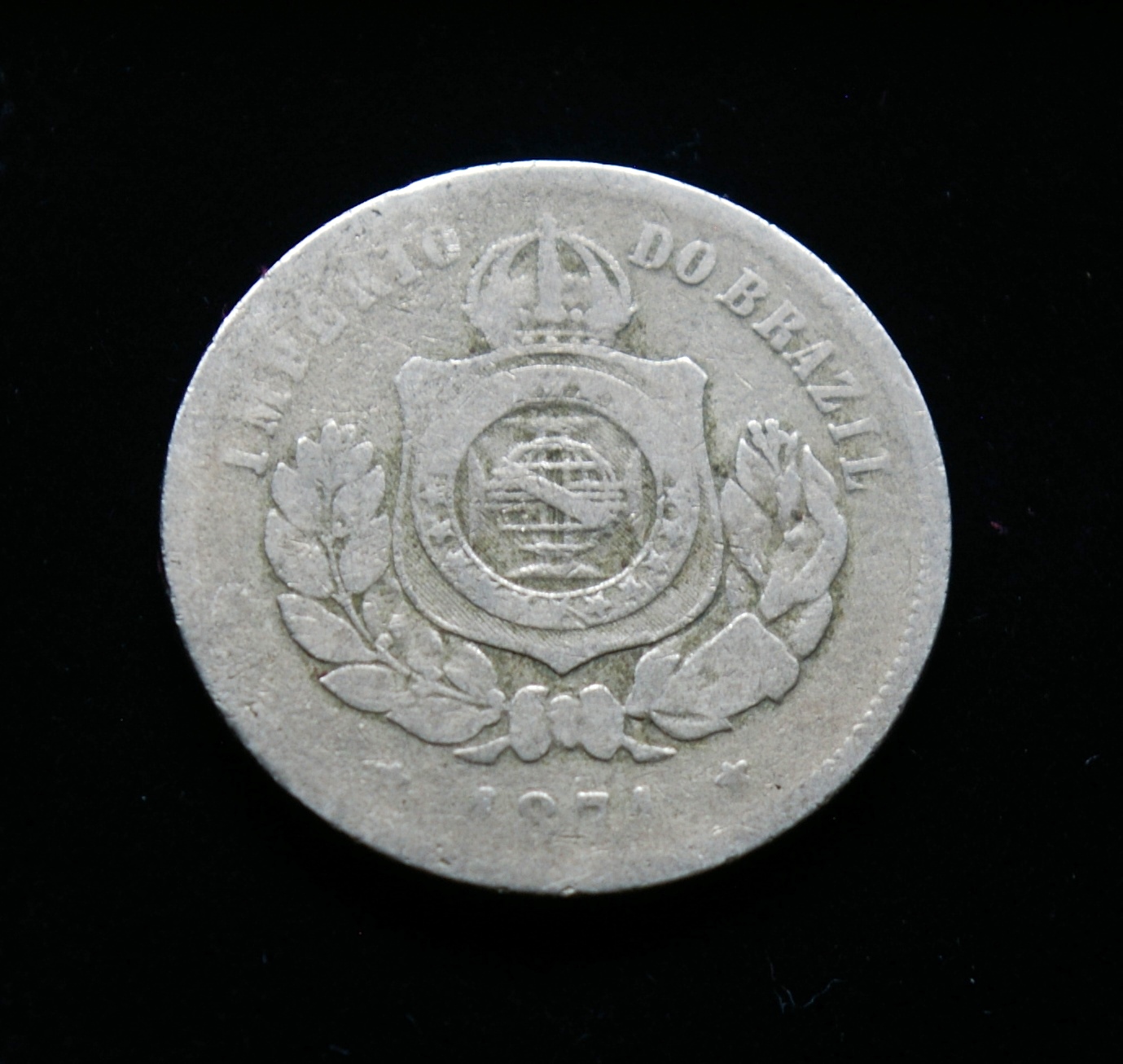 Brazilija, 200 realų 1871m E