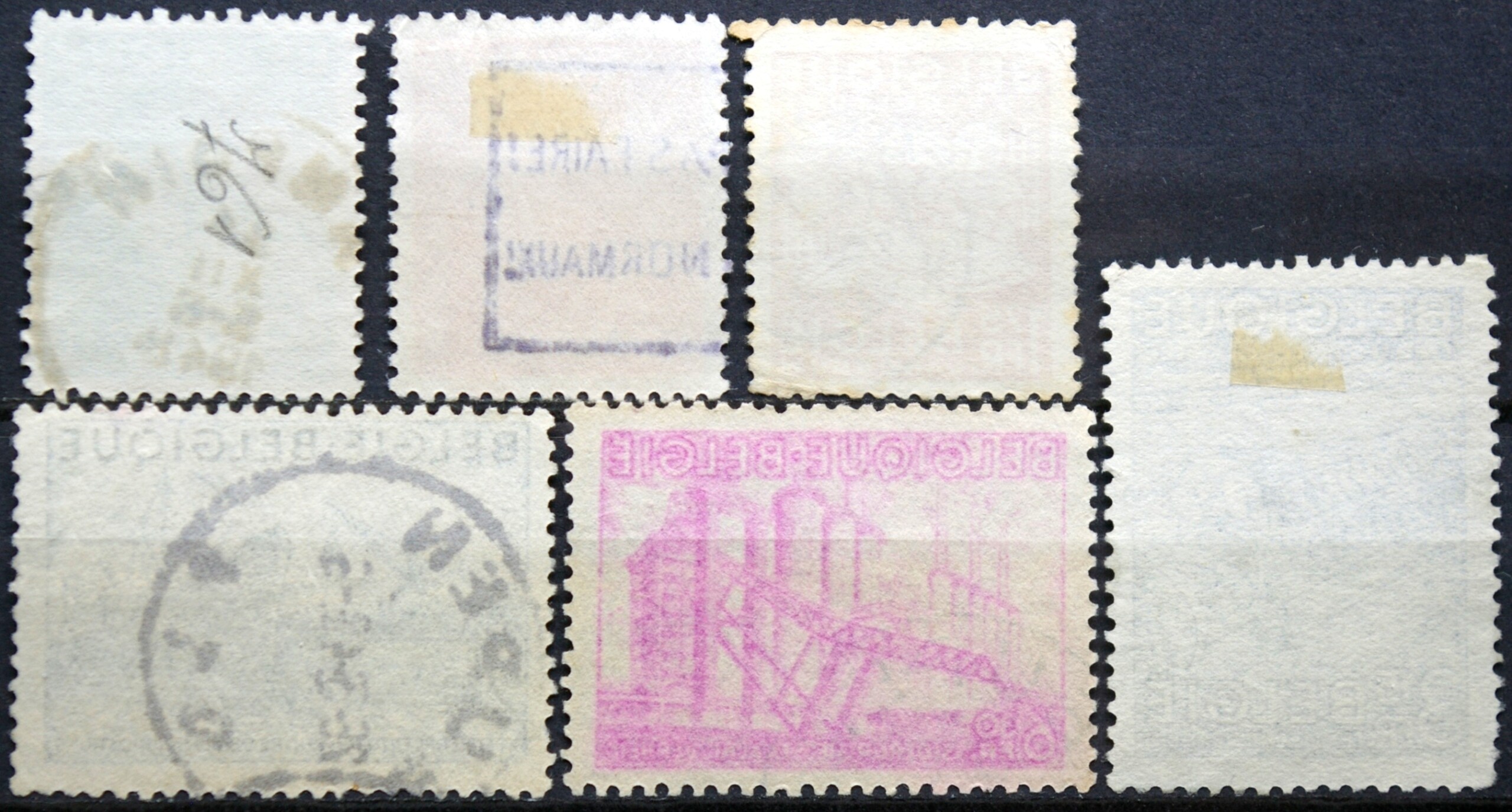 Belgija, MiNr 804, 806-807, 809, 812, 815 Used (O)