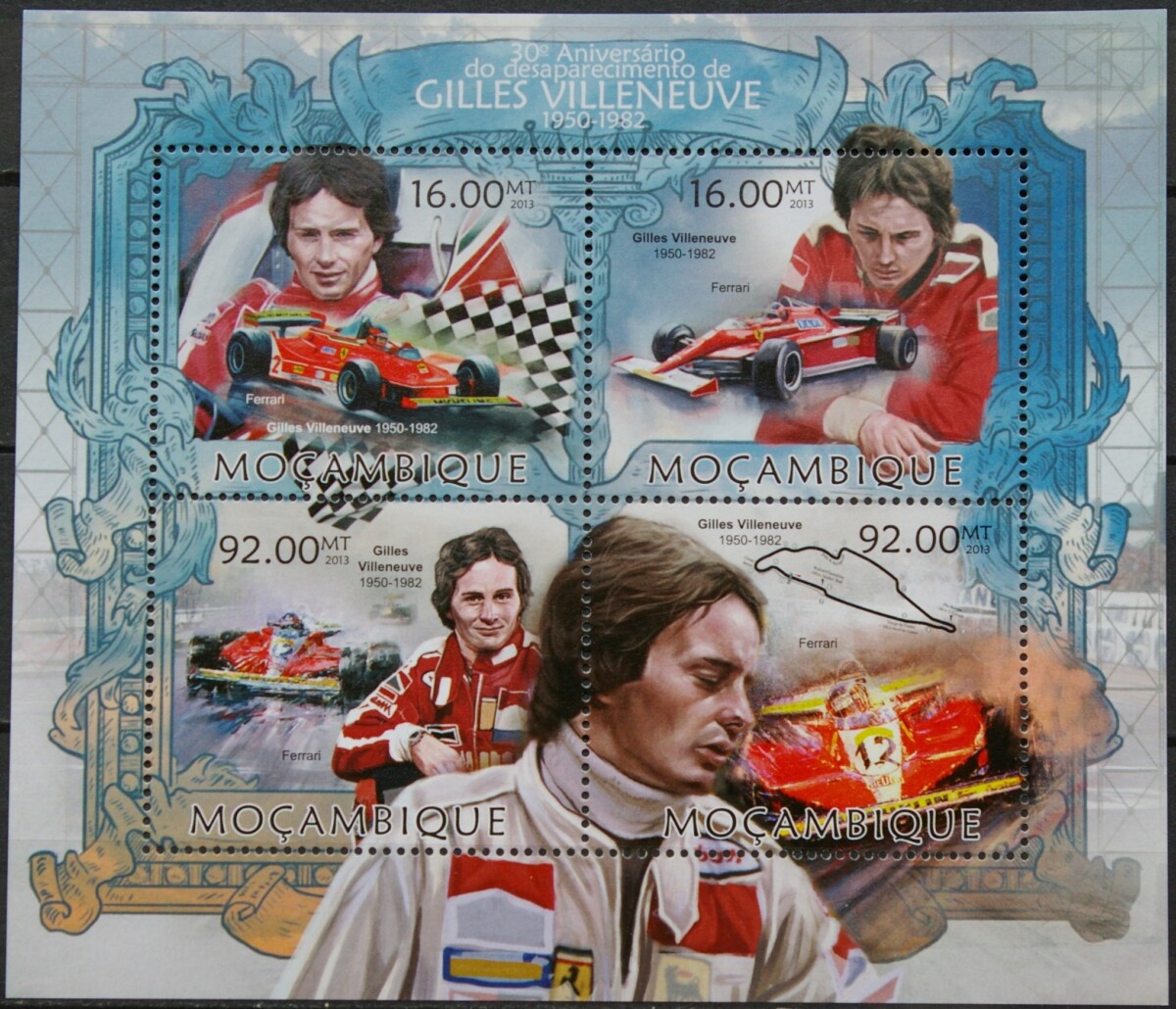 Mozambikas, pilna serija mažajame lapuke MiNr 6344-6347 MNH** V