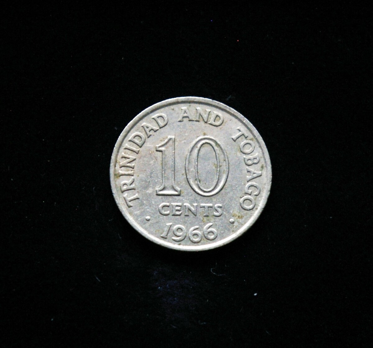 Trinidadas ir Tobagas, 10 centų 1966m