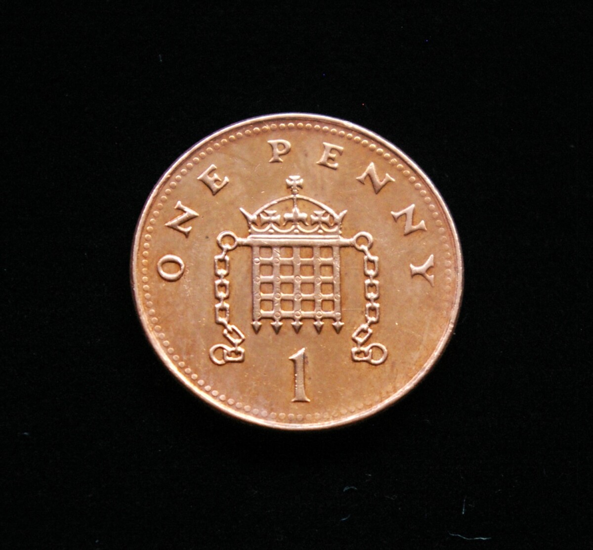Didžioji Britanija, 1 pensas 2003m