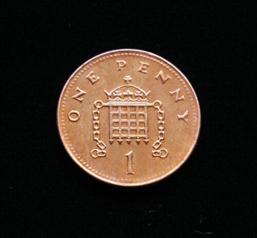Didžioji Britanija, 1 pensas 2003m