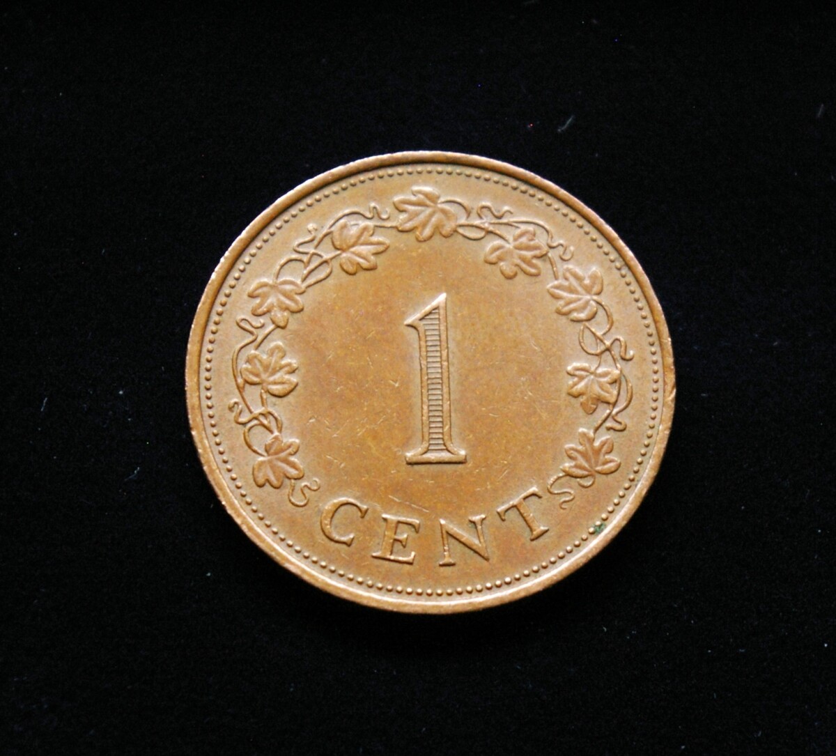 Malta, 1 centas 1977m