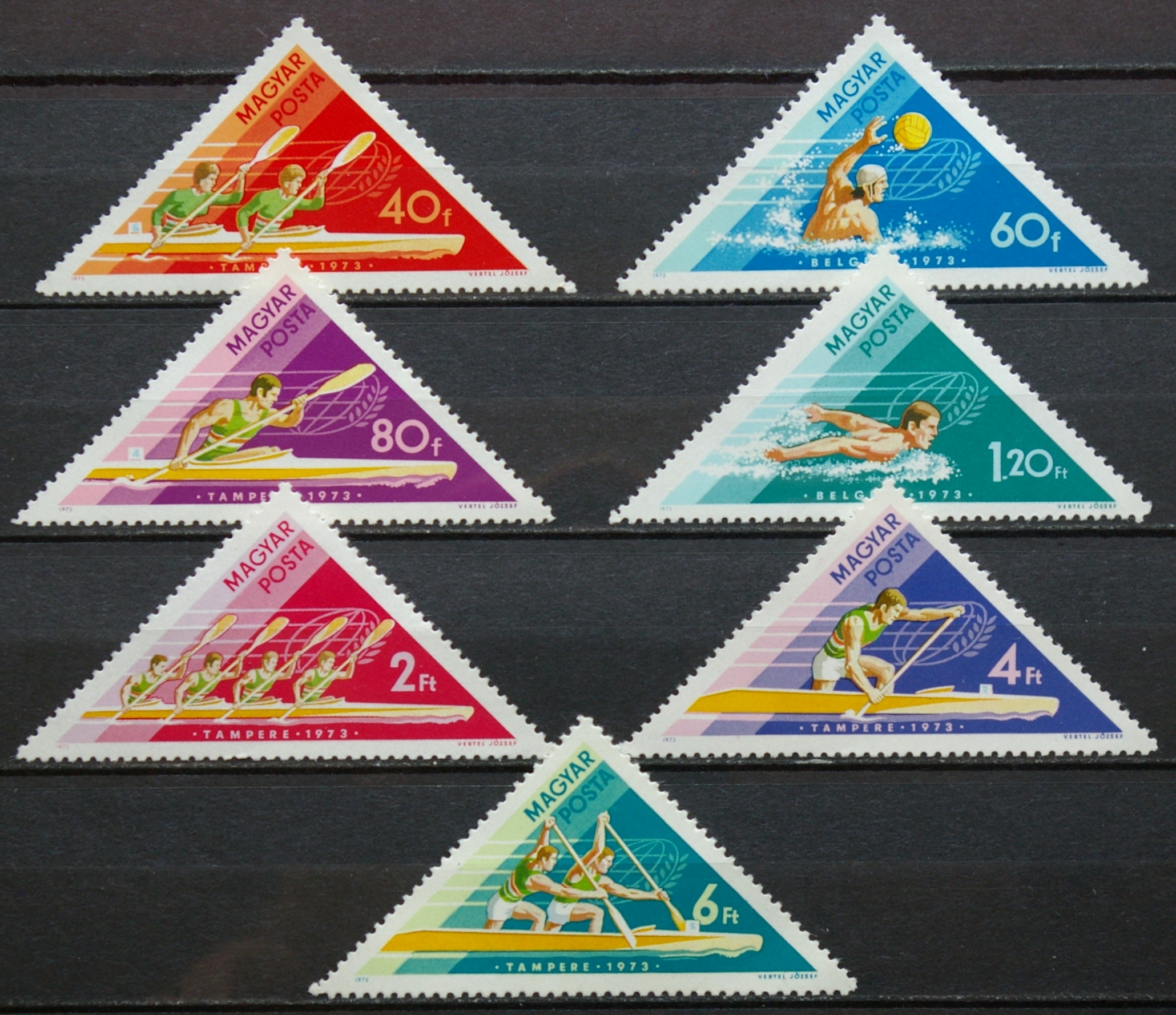 Vengrija, pilna serija, MiNr 2919-2925 MNH** V