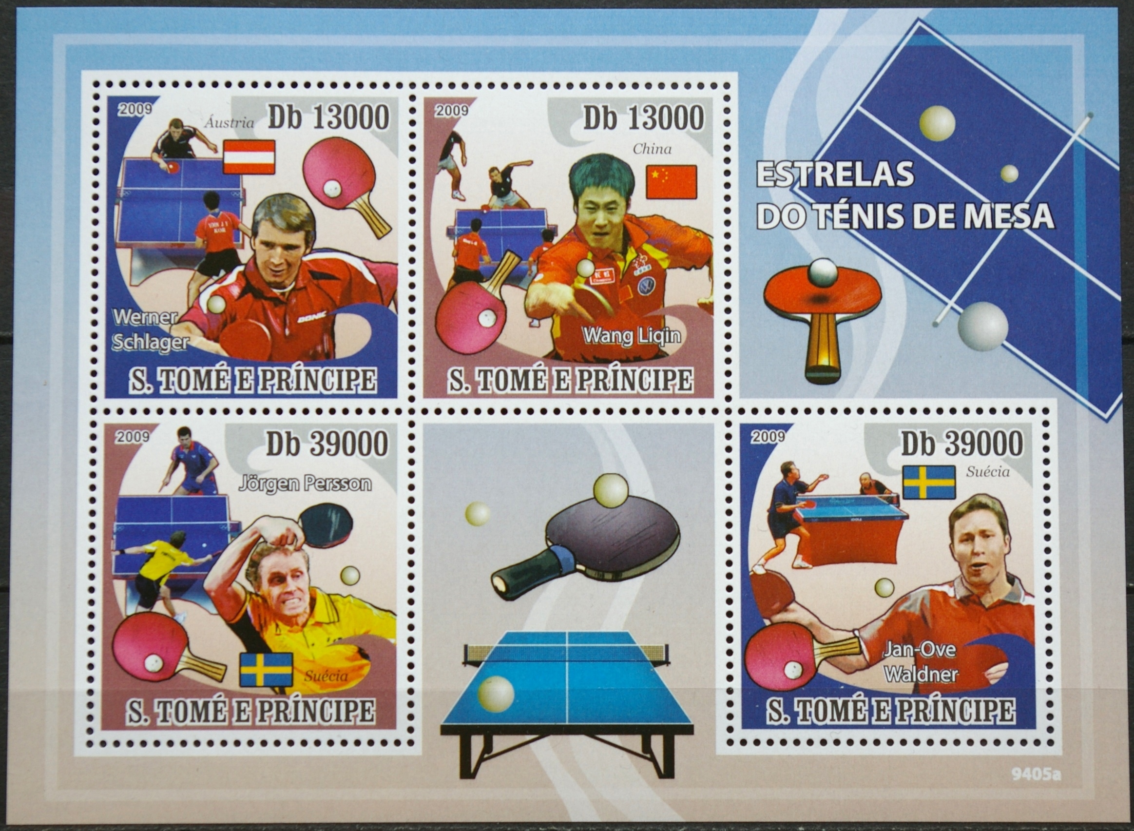 San Tomė ir Prinsipė, pilna serija MiNr 4125-4128 MNH** V