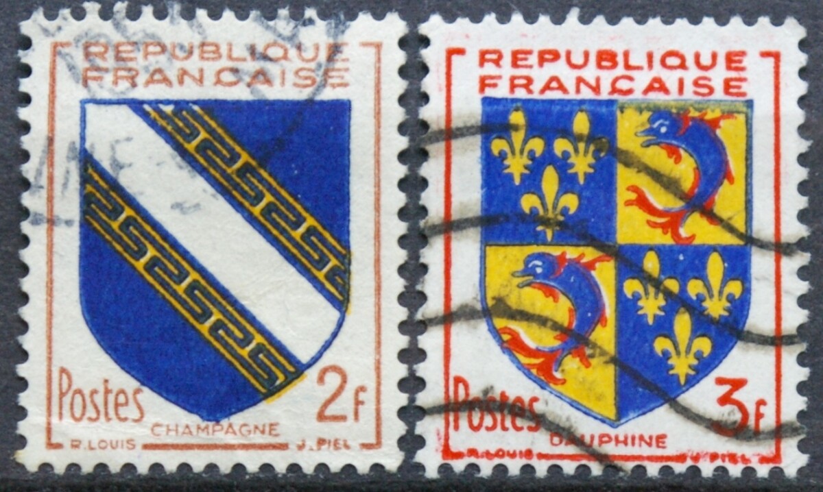 Prancūzija ScNr 698-699 Used(O)