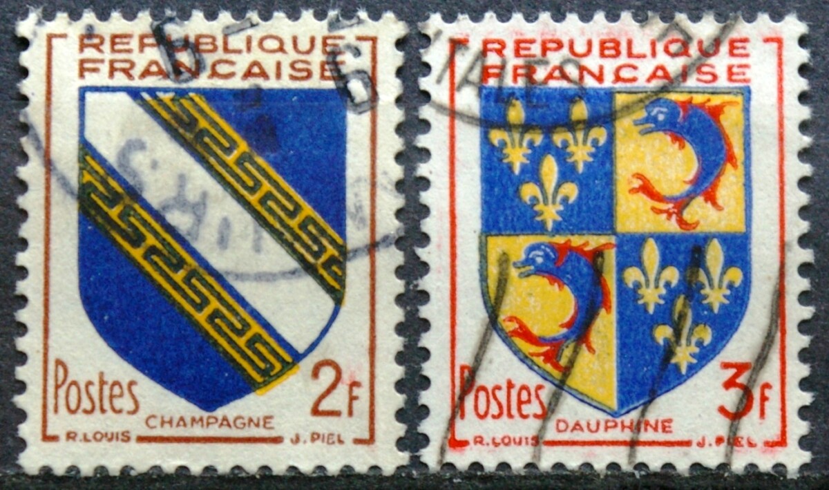 Prancūzija ScNr 698-699 Used(O)