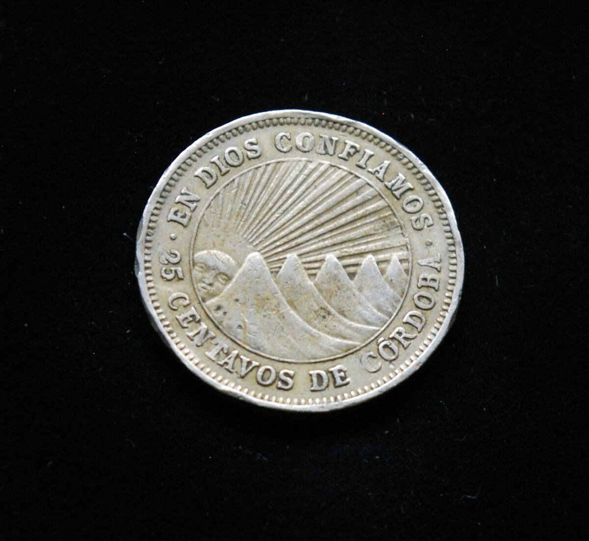Nikaragva, 25 sentavai 1964m E