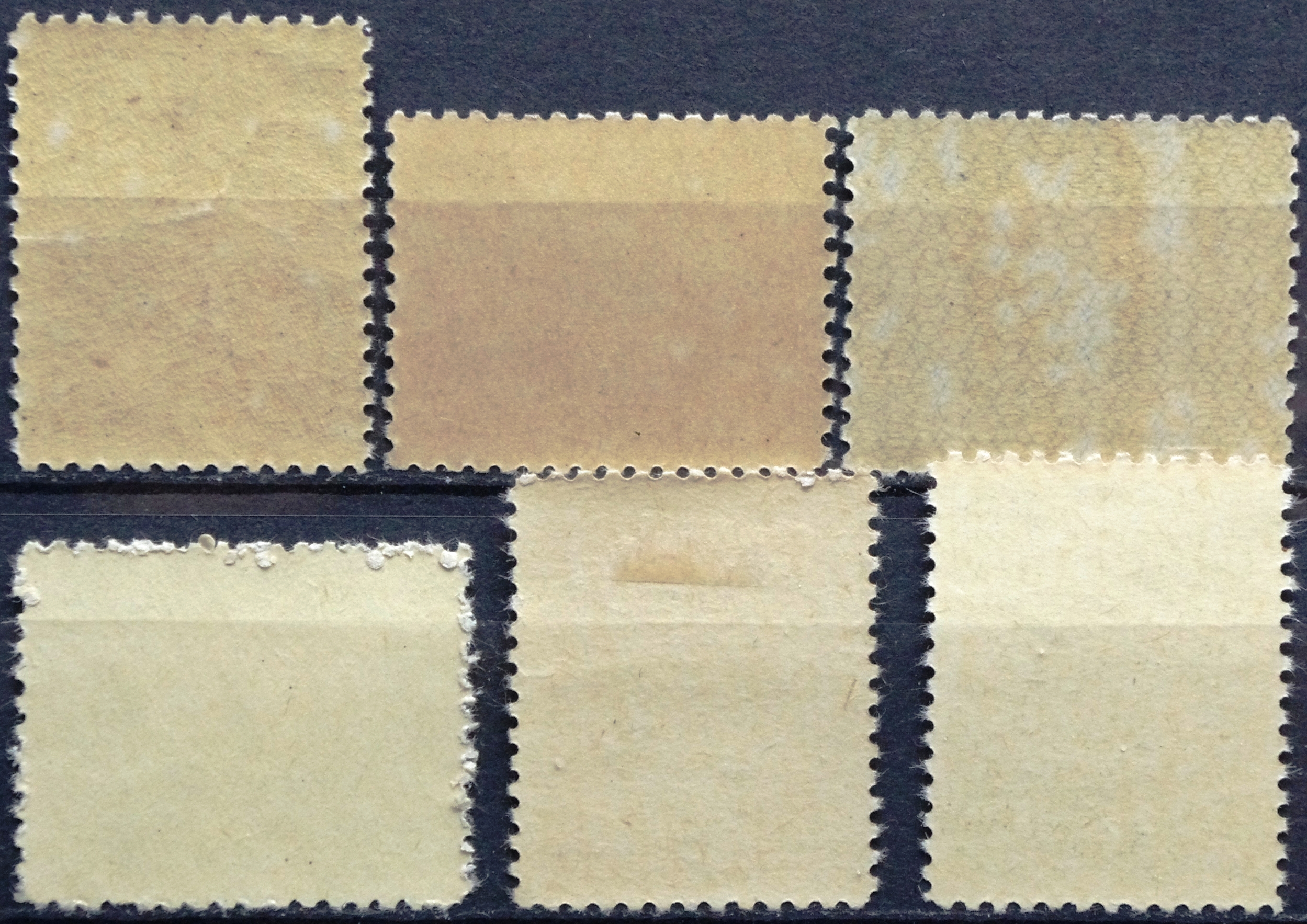 Vokietijos Reichas, Estijos okupacija, pilna serija, MiNr 4-9 MNH**/MH* V