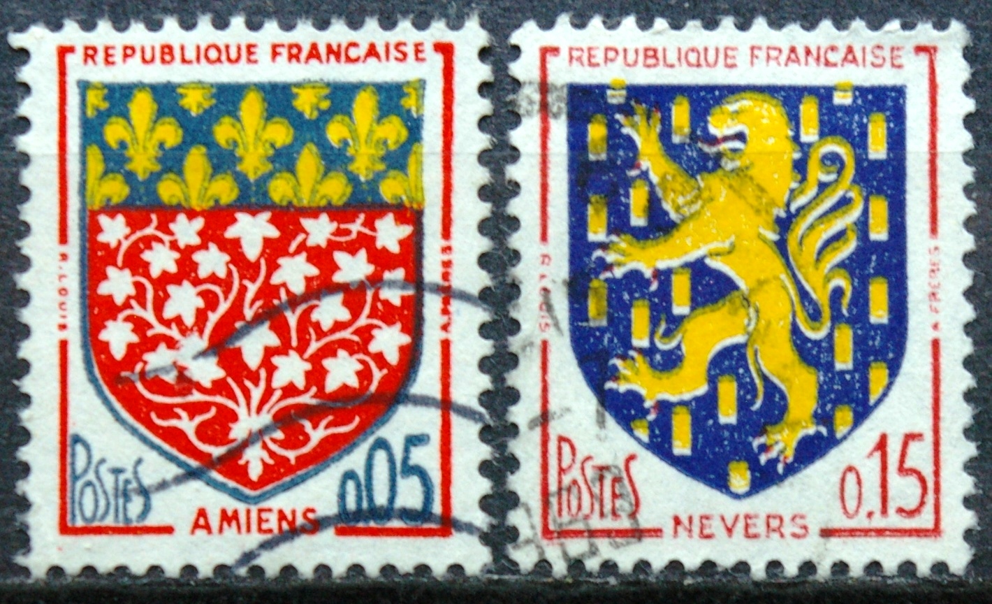 Prancūzija ScNr 1040, 1042 Used(O)