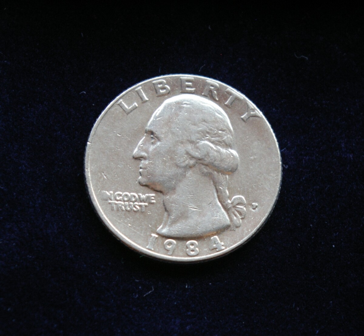 JAV, 25 centai 1984m-P