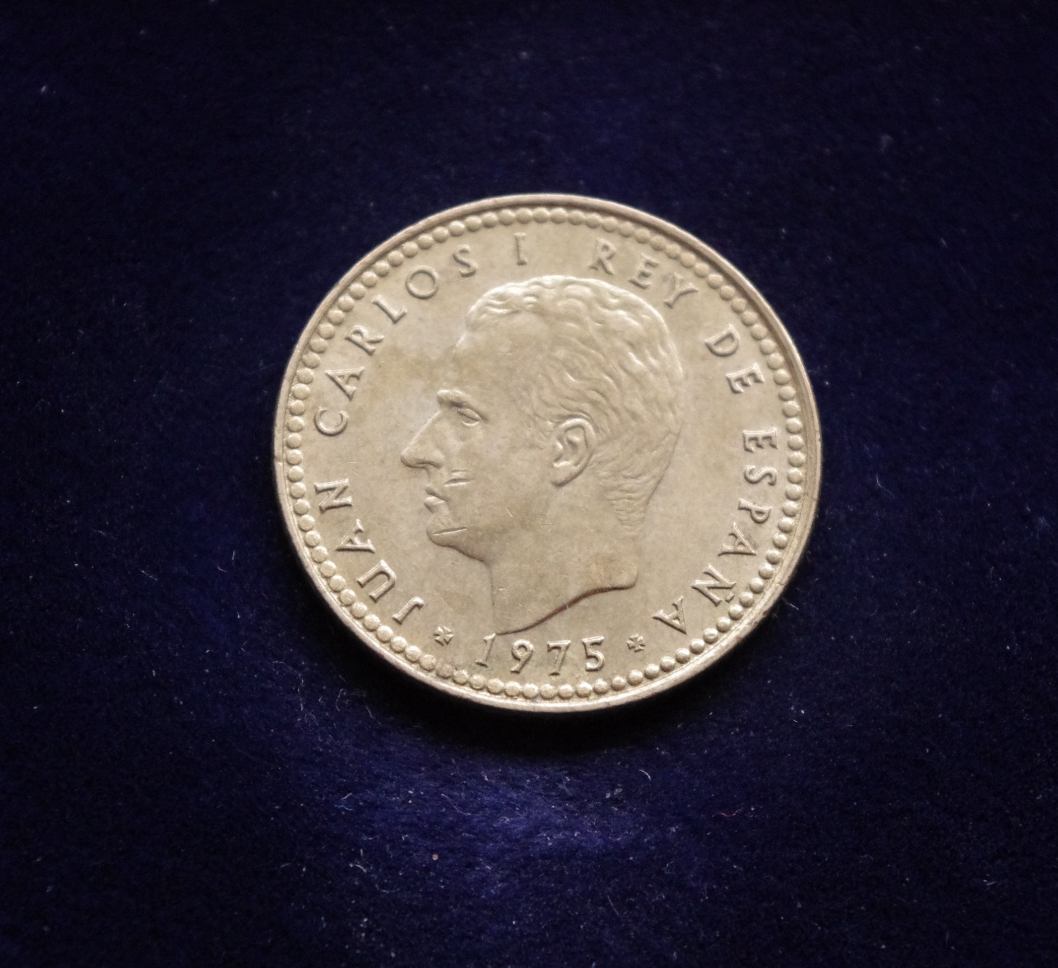 Ispanija, 1 peseta, 1975m *80