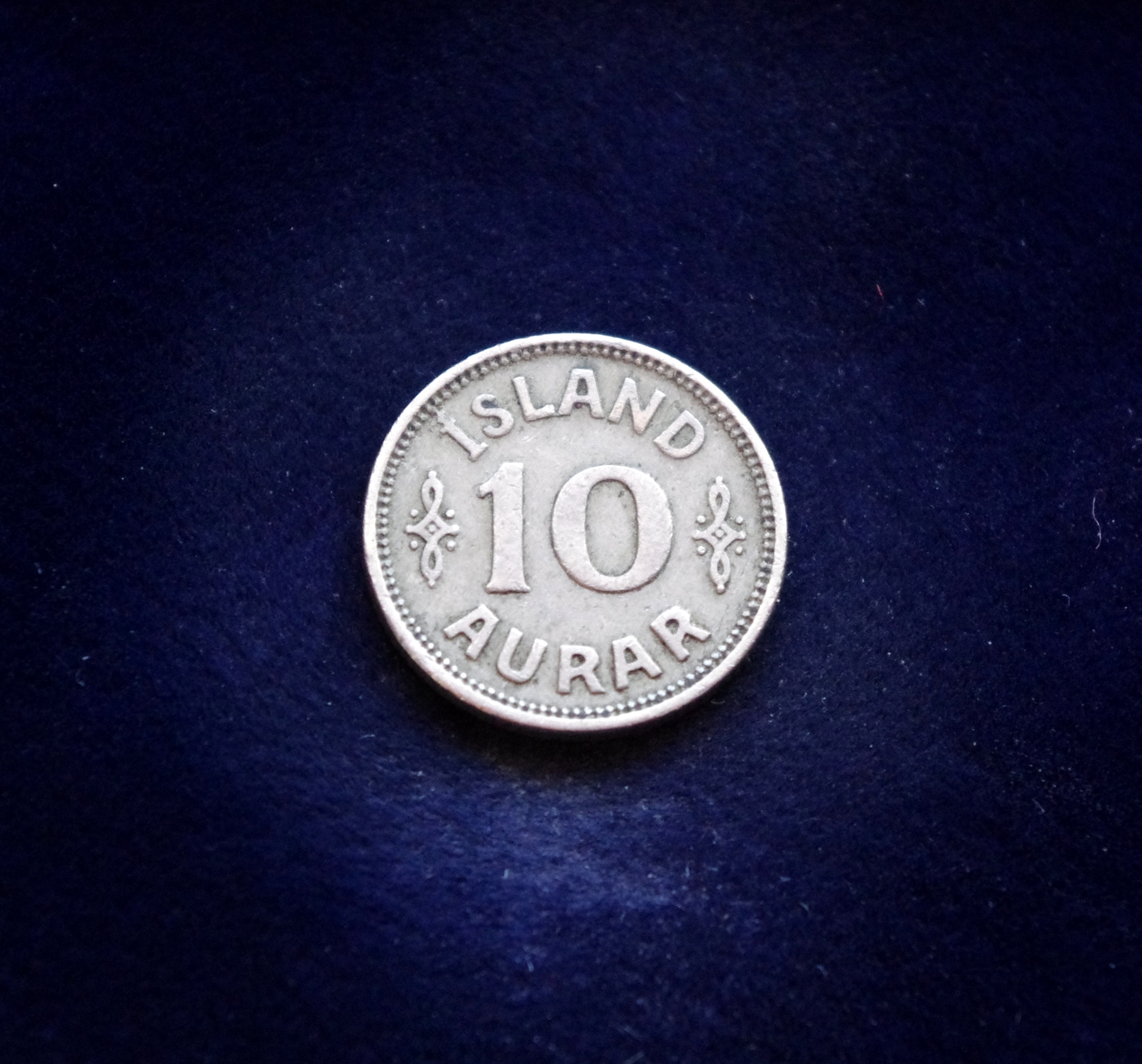 Islandija, 10 eirių 1925m E