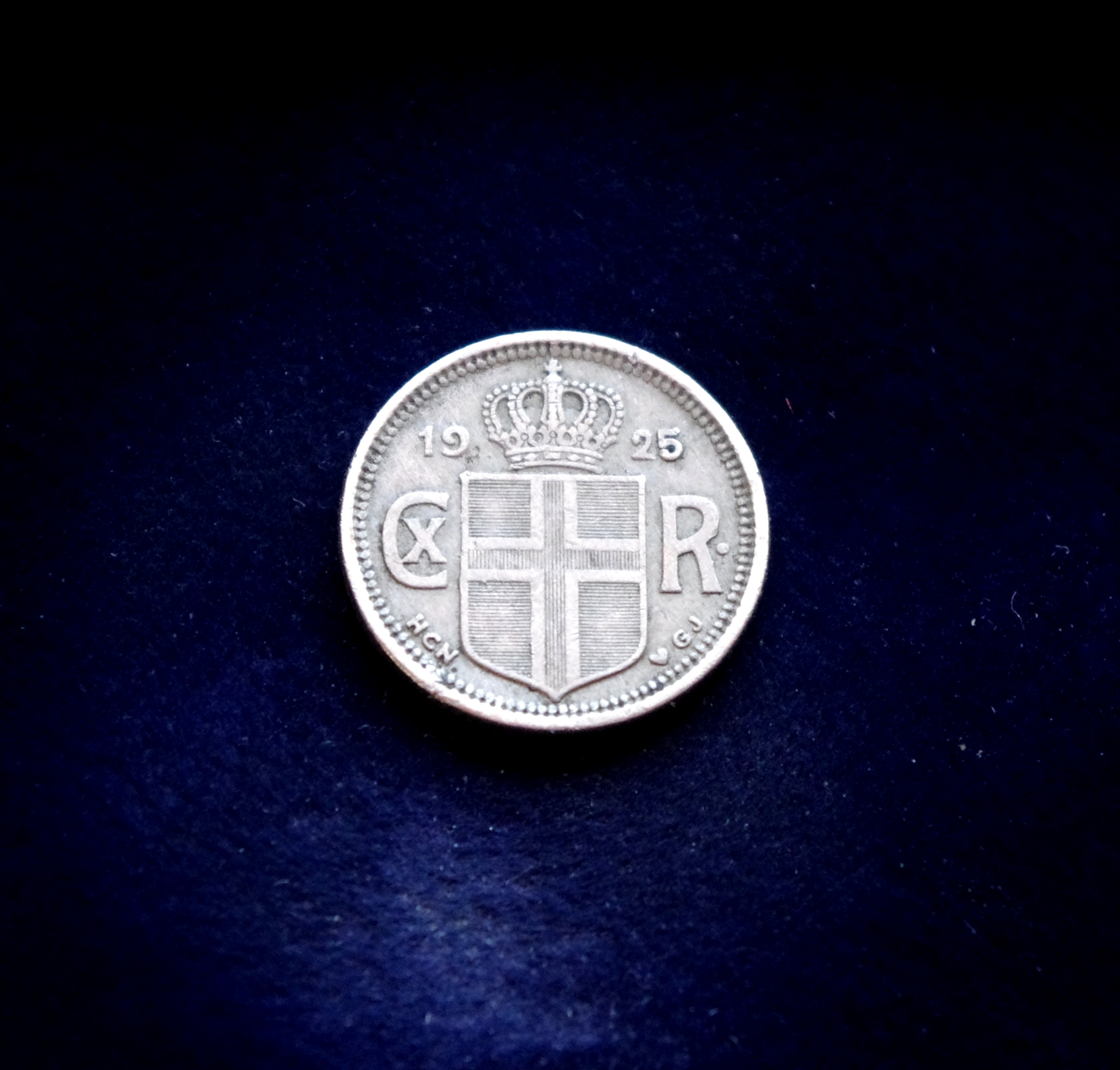 Islandija, 10 eirių 1925m E