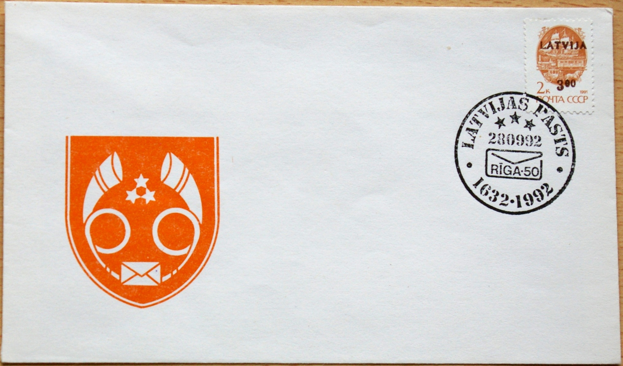 Latvija, 1992m proginis vokas G