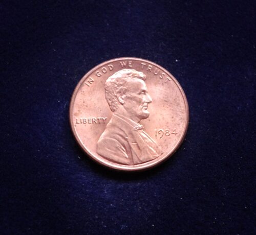 JAV, 1 centas 1984m
