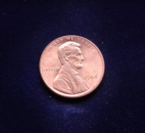 JAV, 1 centas 1984m