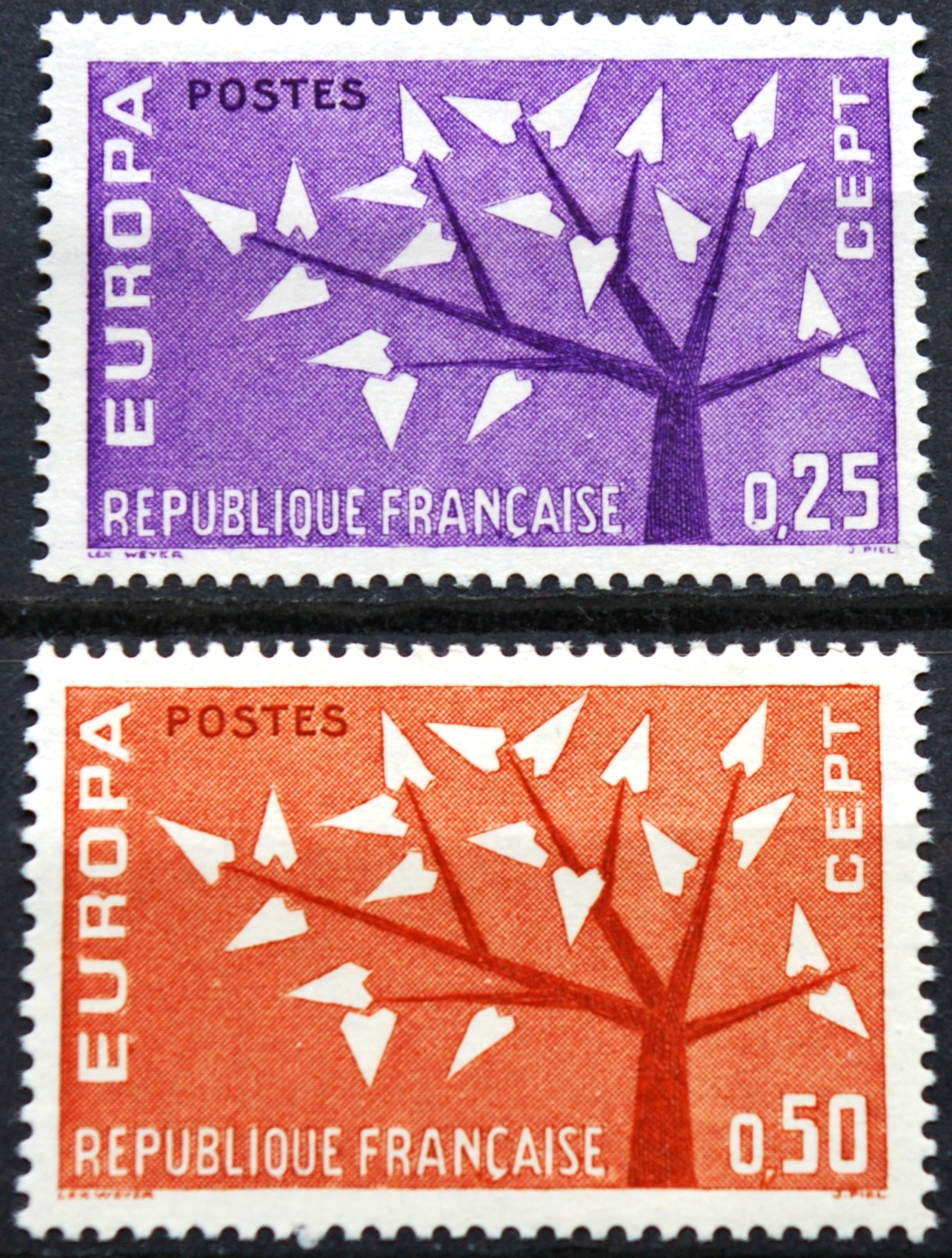 Prancūzija, pilna serija ScNr 1045-1046 MNH**