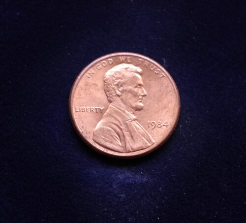 JAV, 1 centas 1984m