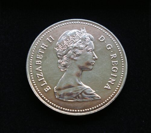 Kanada, SIDABRINIS 1 doleris, 1980m