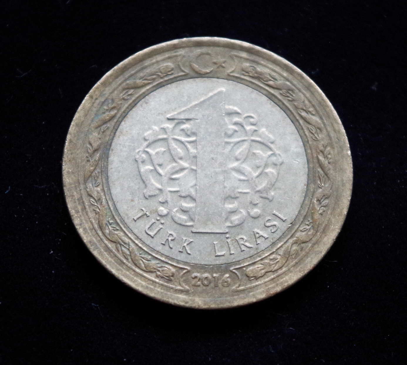 Turkija, 1 lira 2016m