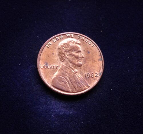 JAV, 1 centas 1982m