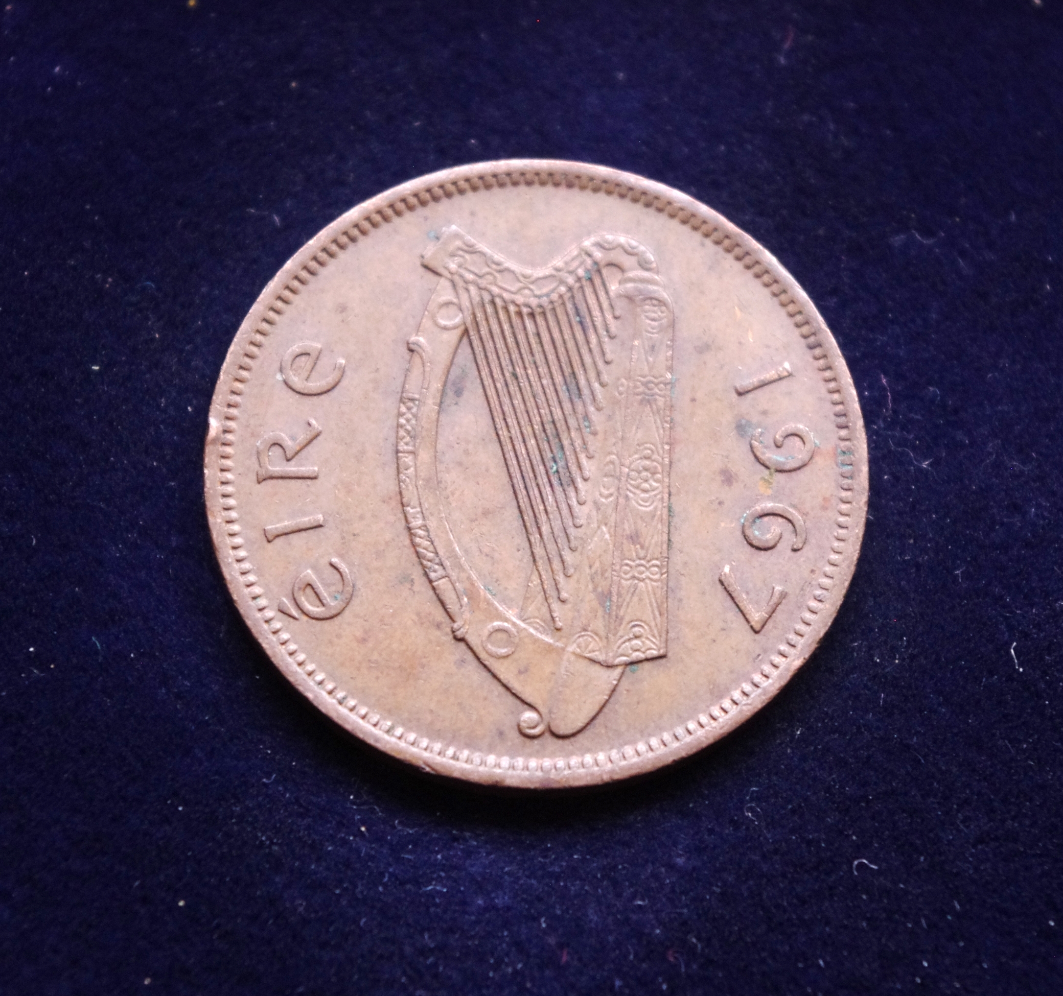 Airija, 1/2 penso 1967m