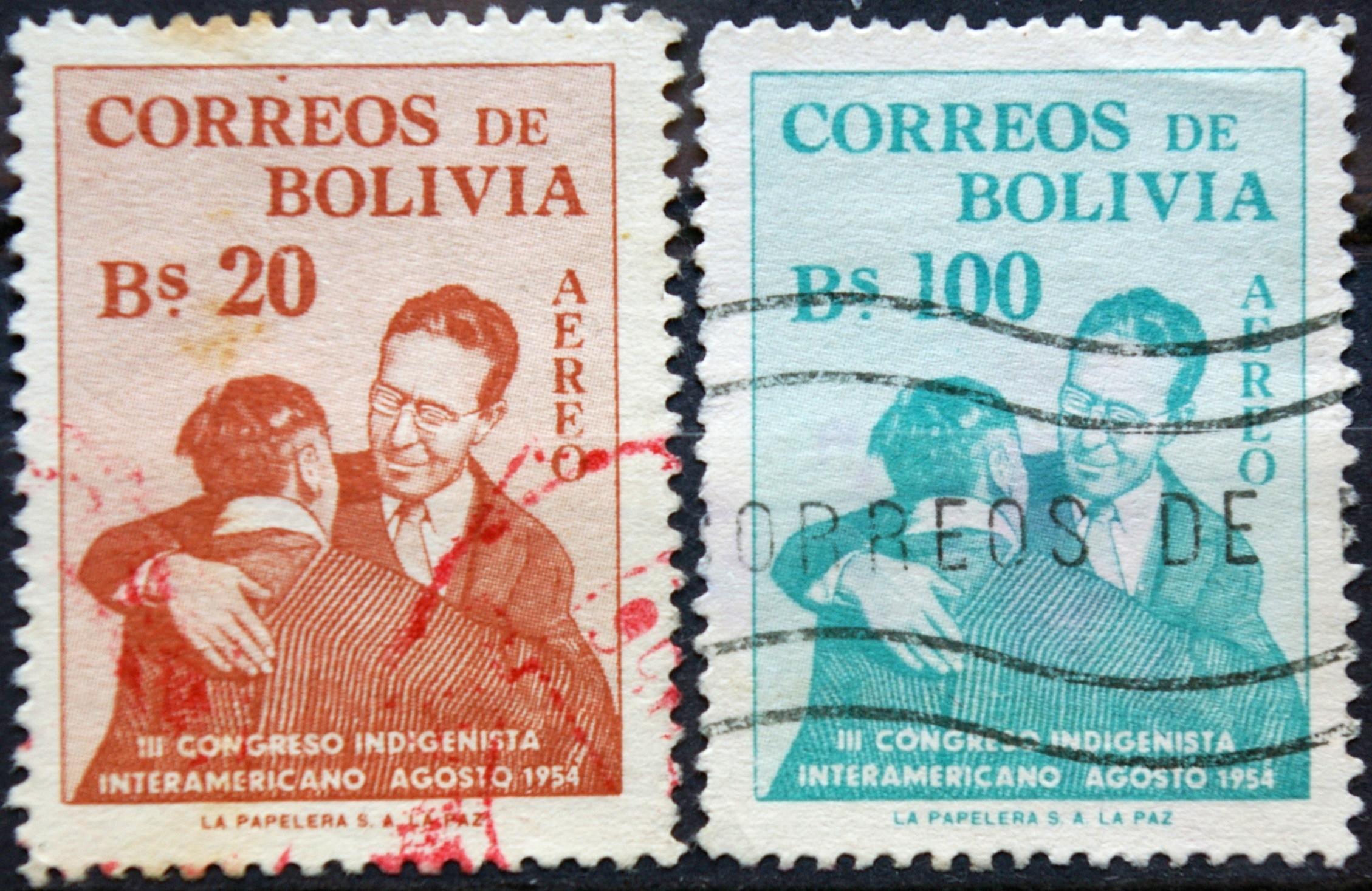 Bolivija ScNr C176, C180 Used(O) E