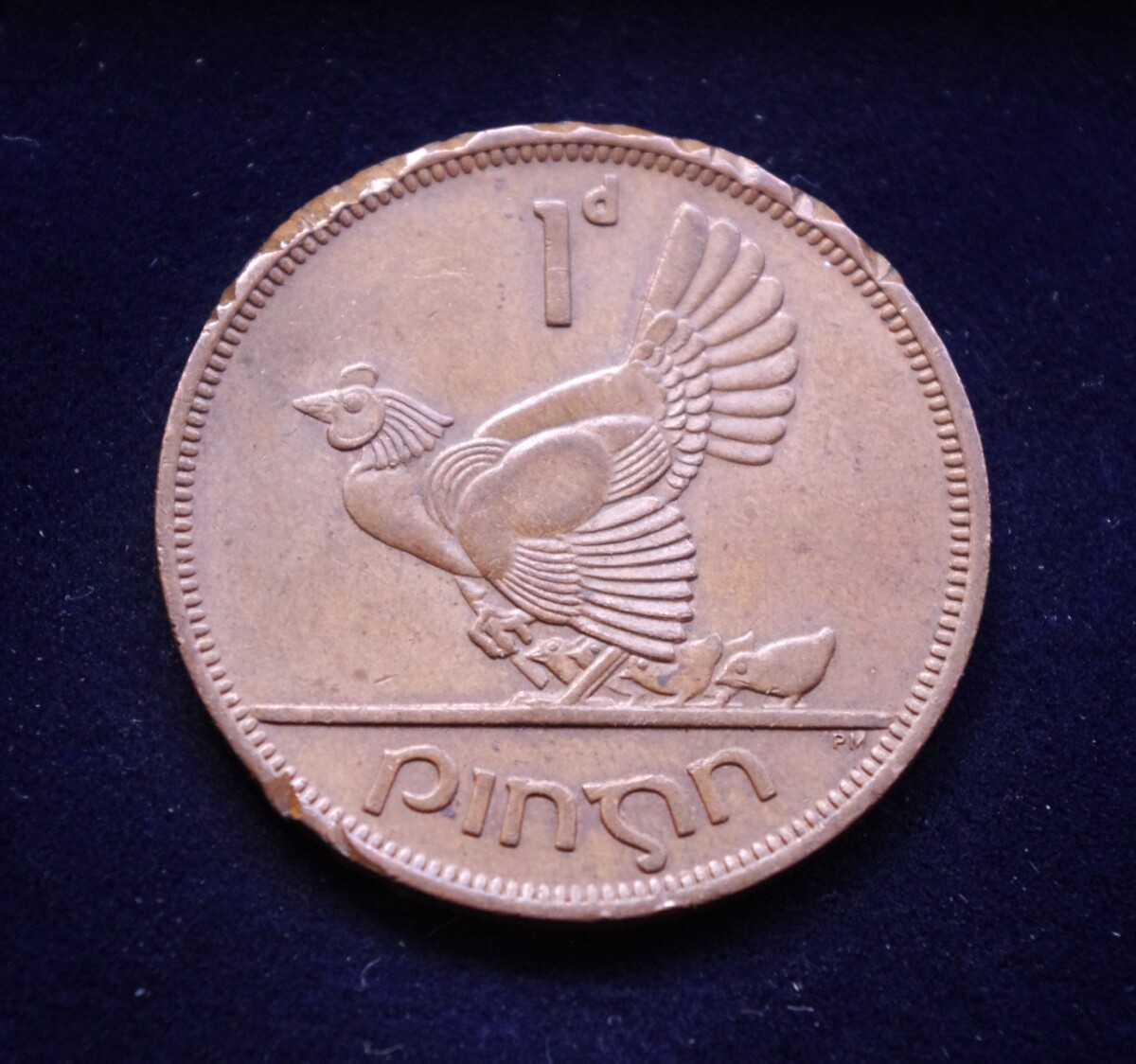 Airija, 1 pensas 1968m