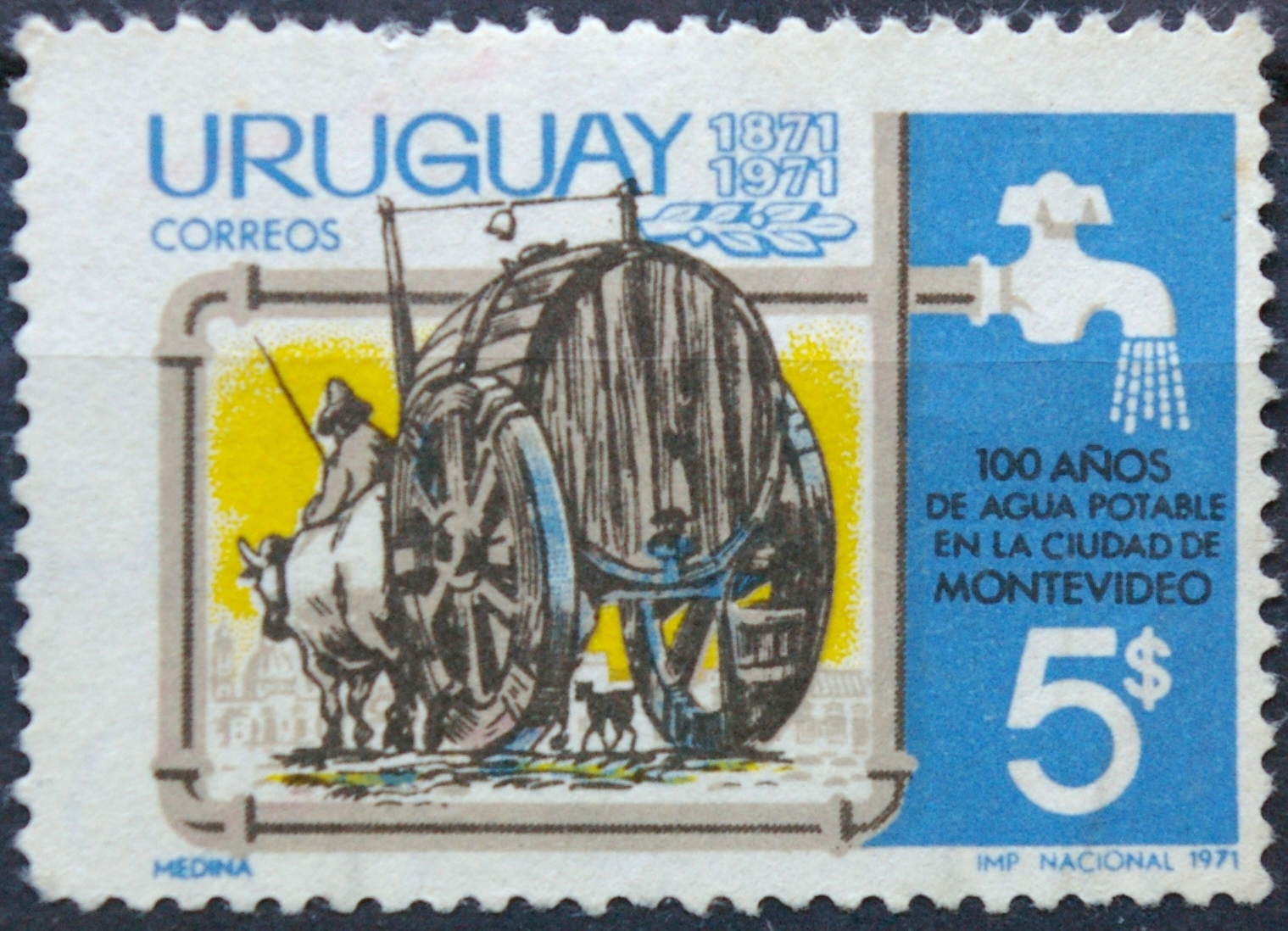 Urugvajus, MiNr 1207 Used (O) E