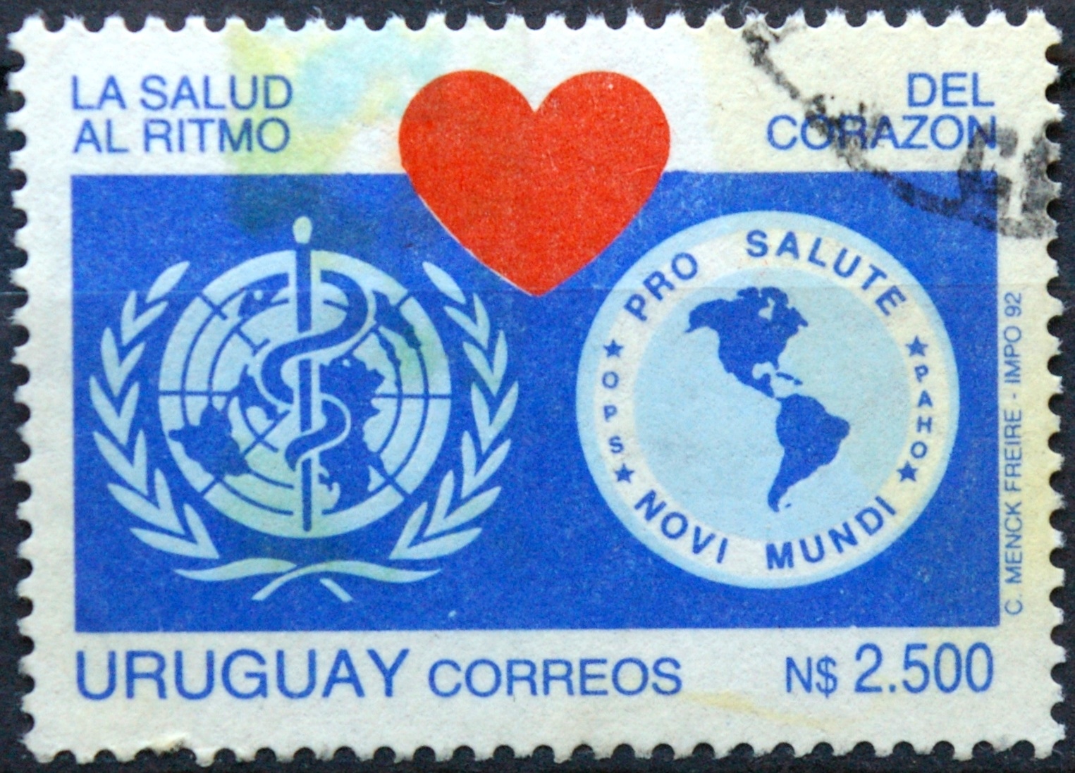 Urugvajus, MiNr 1952 Used (O) E