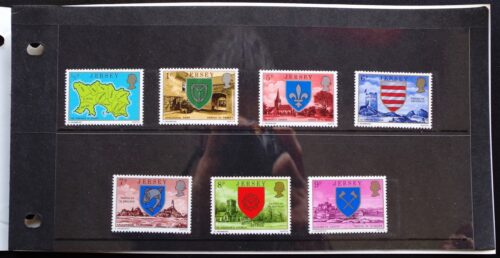 Džersis, pašto ženklų knygutė, MiNr 131-137 MNH**